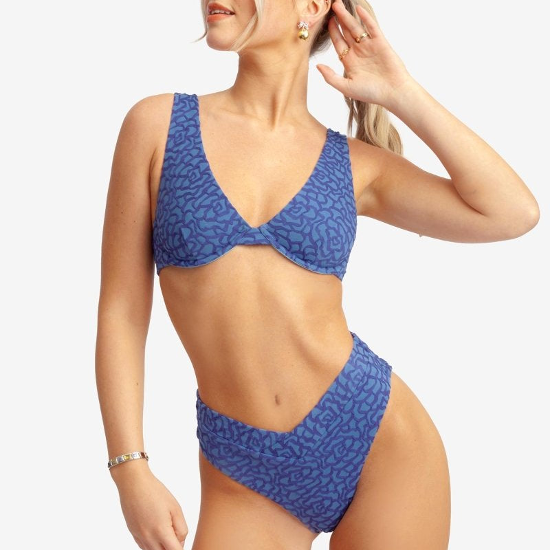 Belltoile™ Valentina Yüksek Bel Orta Kapalı Alt / Midnight Jacquard
