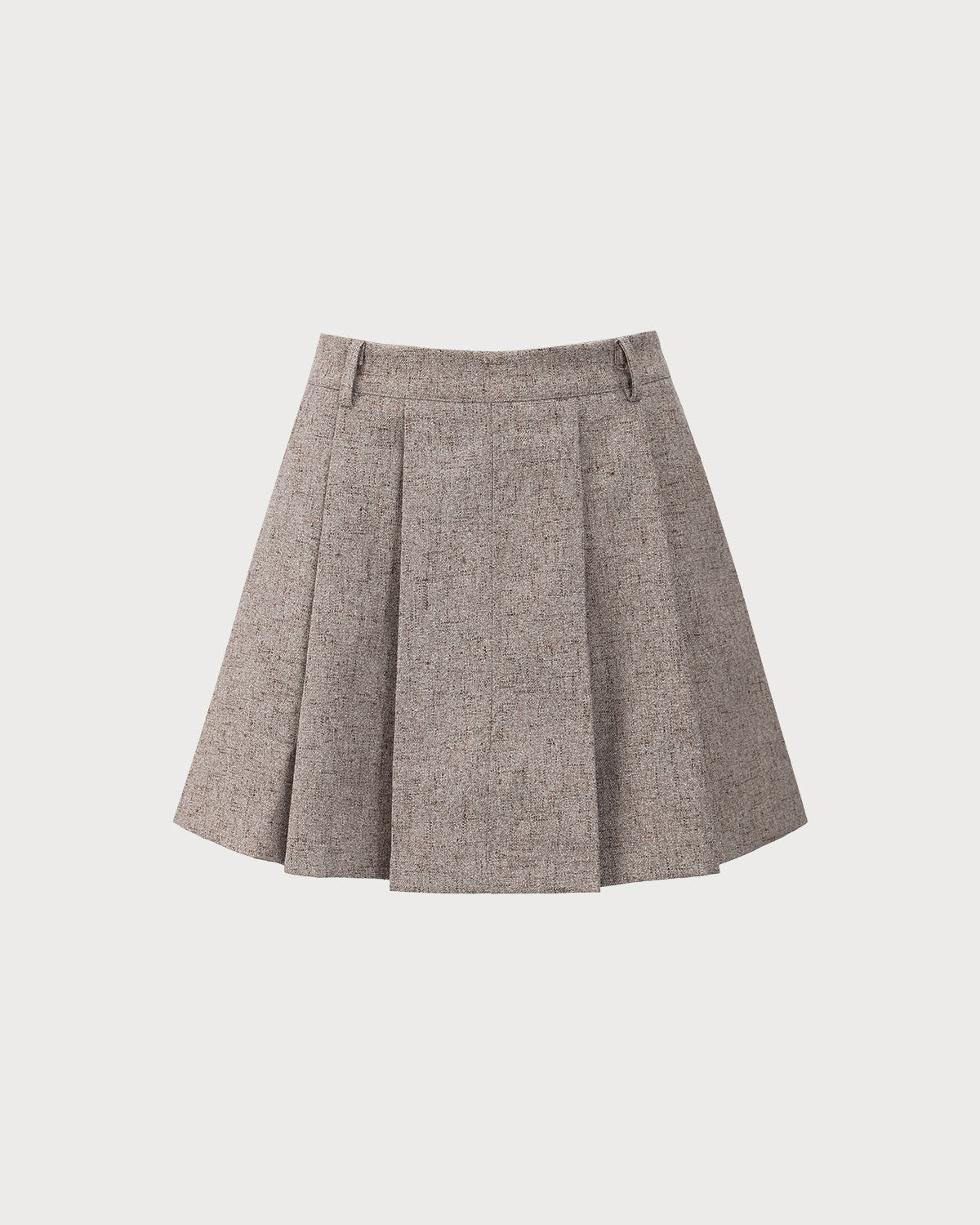 Belltoile™ Haki Cepli Piliseli Mini Etek