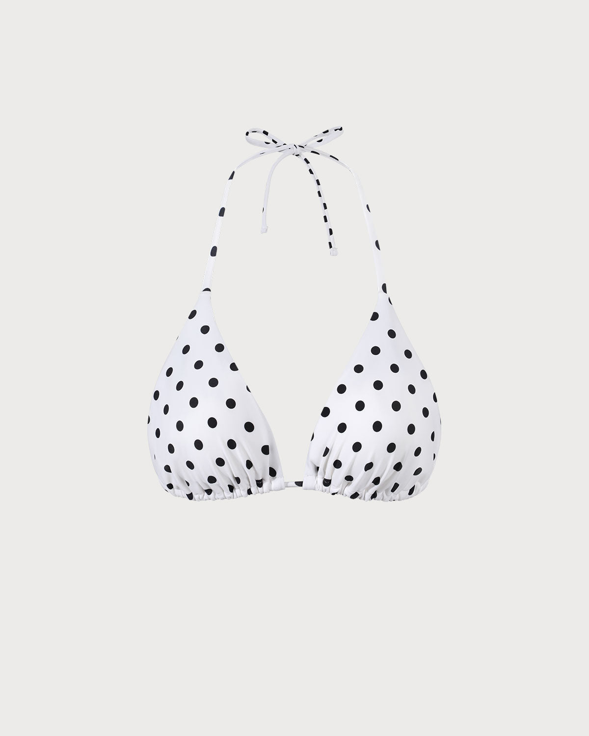 Belltoile™ Puantiyeli Üçgen Bikini Üstü
