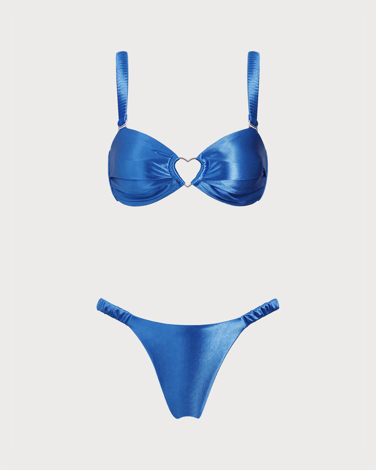 Belltoile Mavi O-Ring Kesimli Bralette Bikini Seti