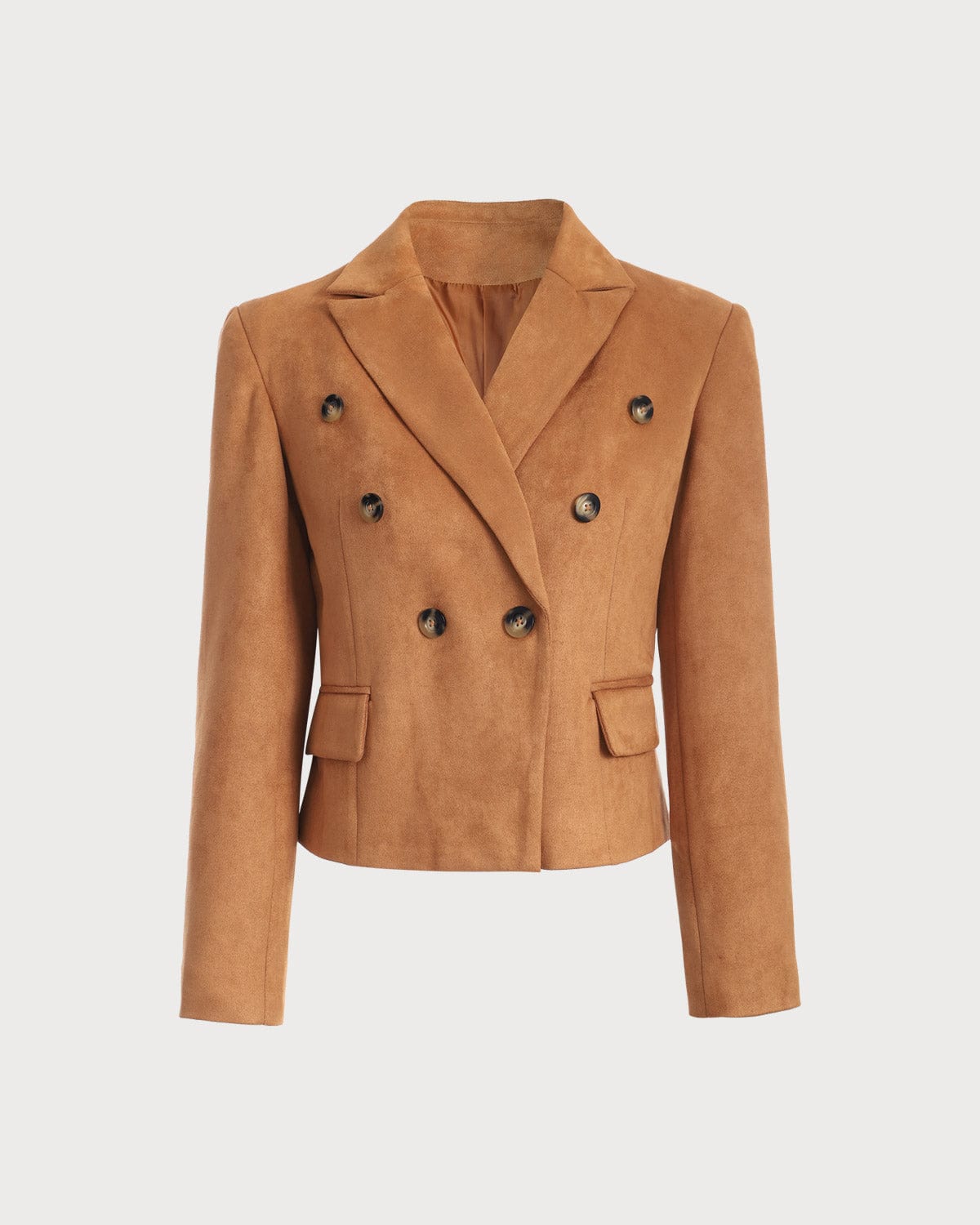 Belltoile™ Yakalı Düğmeli Süet Blazer