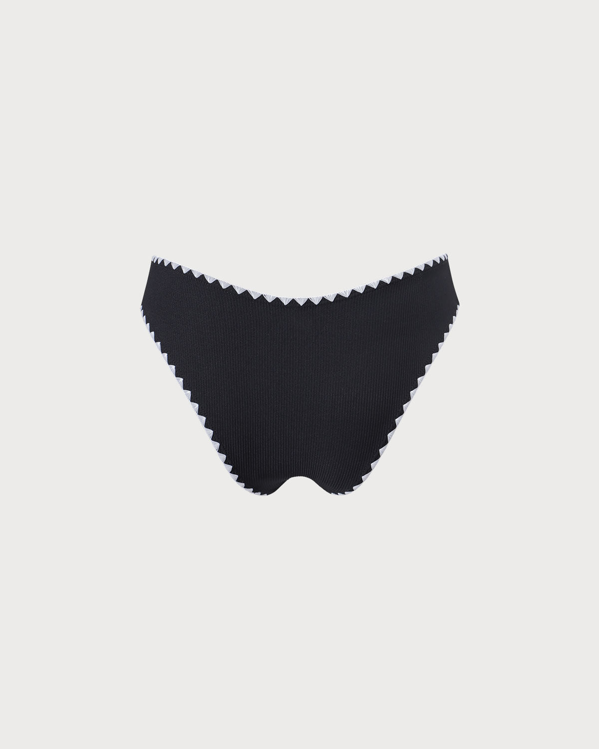Belltoile™ Siyah Kontrast Fitilli Bikini Altı