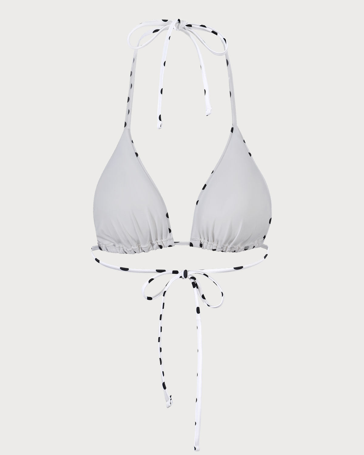 Belltoile™ Puantiyeli Üçgen Bikini Üstü