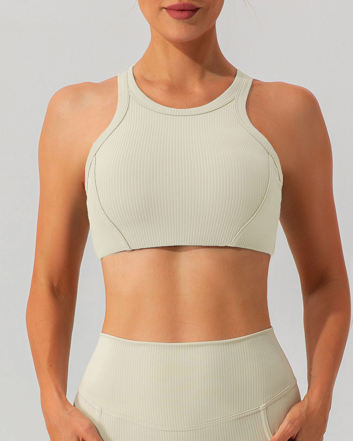 Belltoile™ Bej Sırtlı Yoga Atlet