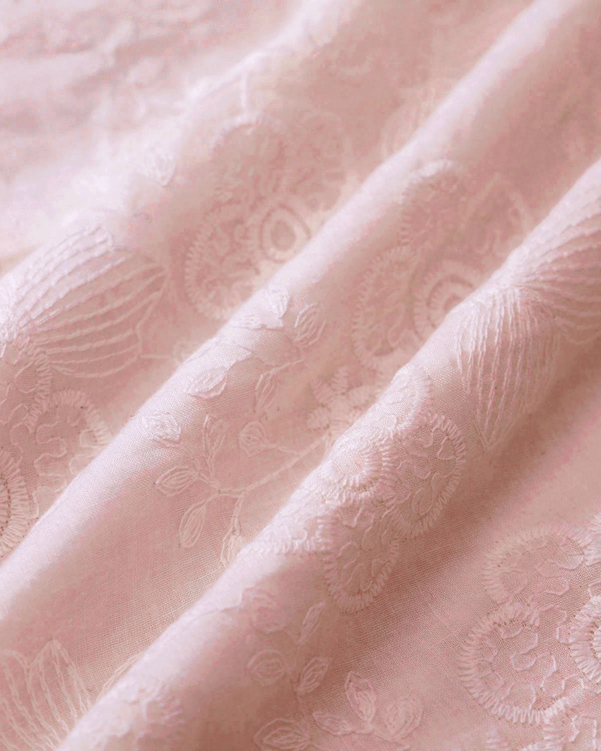 Belltoile™ Pembe Nakışlı Boyundan Bağlamalı Midi Elbise