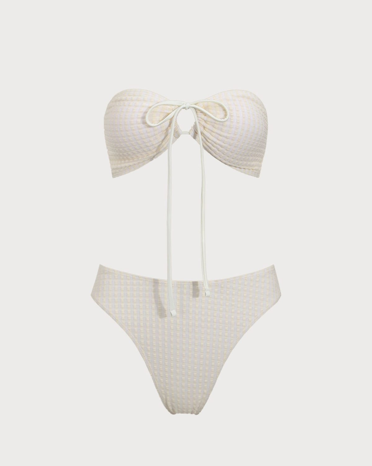 Belltoile™ Bej Straplez Bikini Takımı