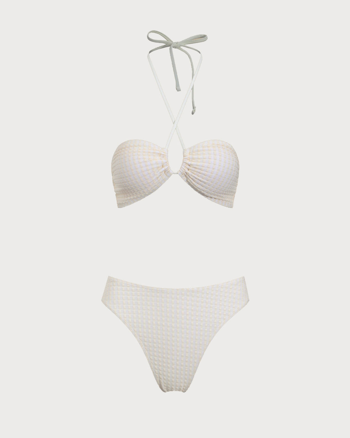 Belltoile™ Bej Straplez Bikini Takımı