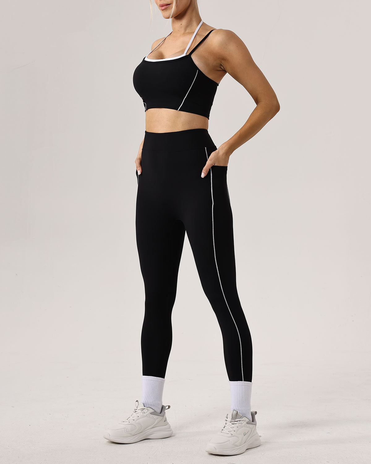 Belltoile™ Siyah Yüksek Bel Yoga Taytı