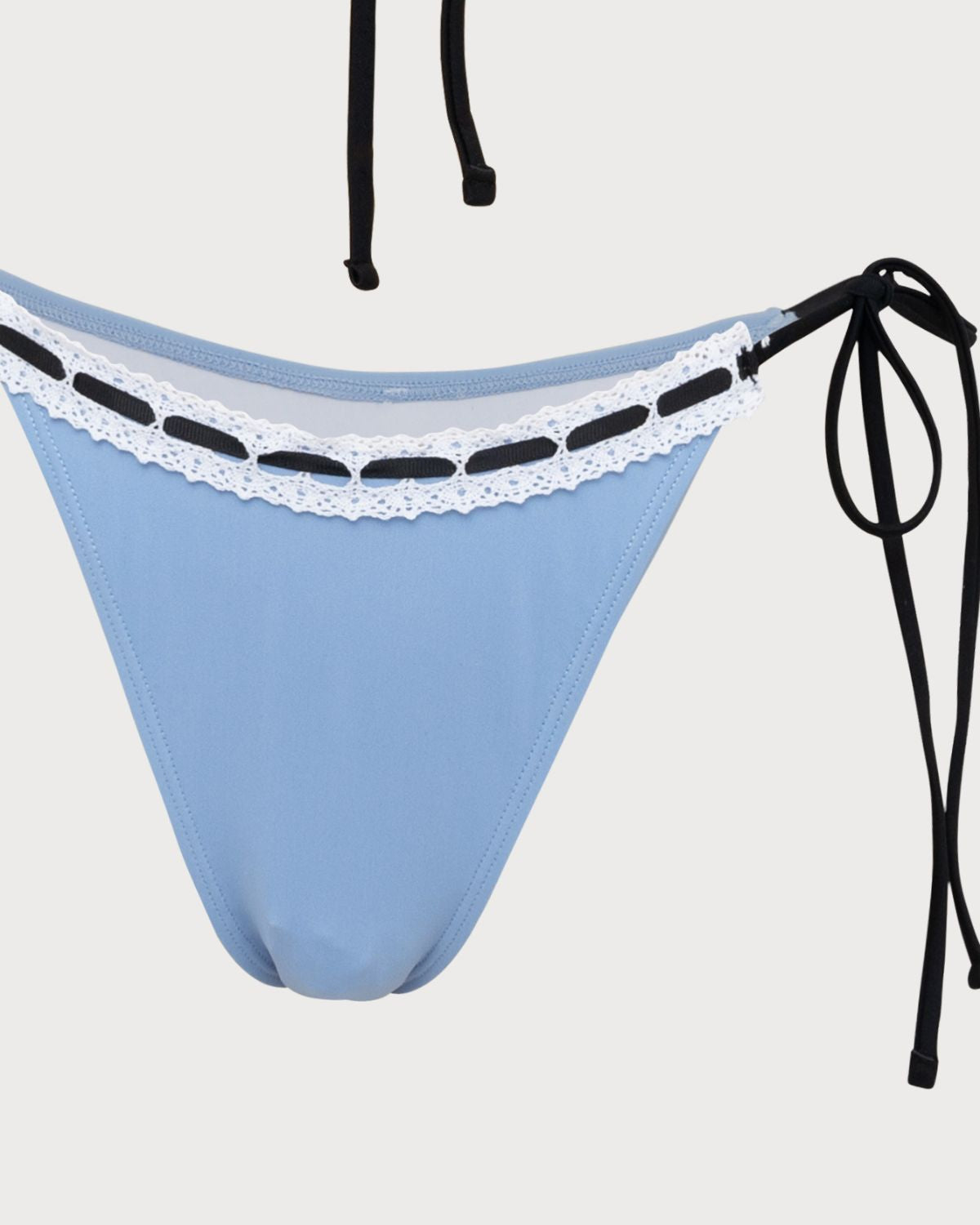 Belltoile™ Mavi Kontrast Dantel Bikini Takımı
