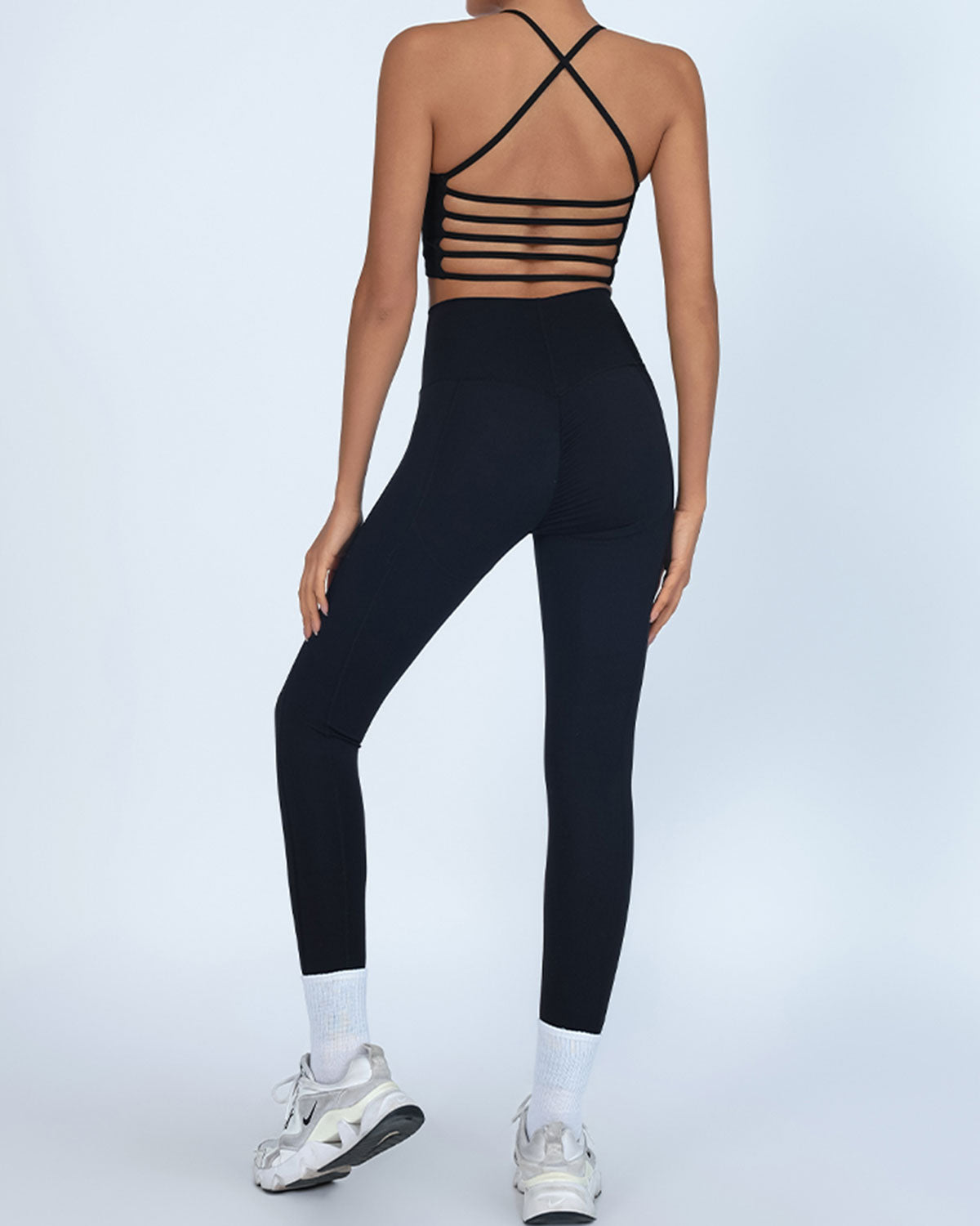 Belltoile™ Siyah Yüksek Streç Yoga Taytı