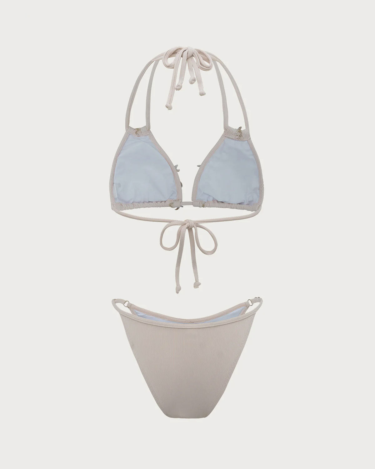 Belltoile Beyaz Deniz Kabuğu İşlemeli Bikini Takımı
