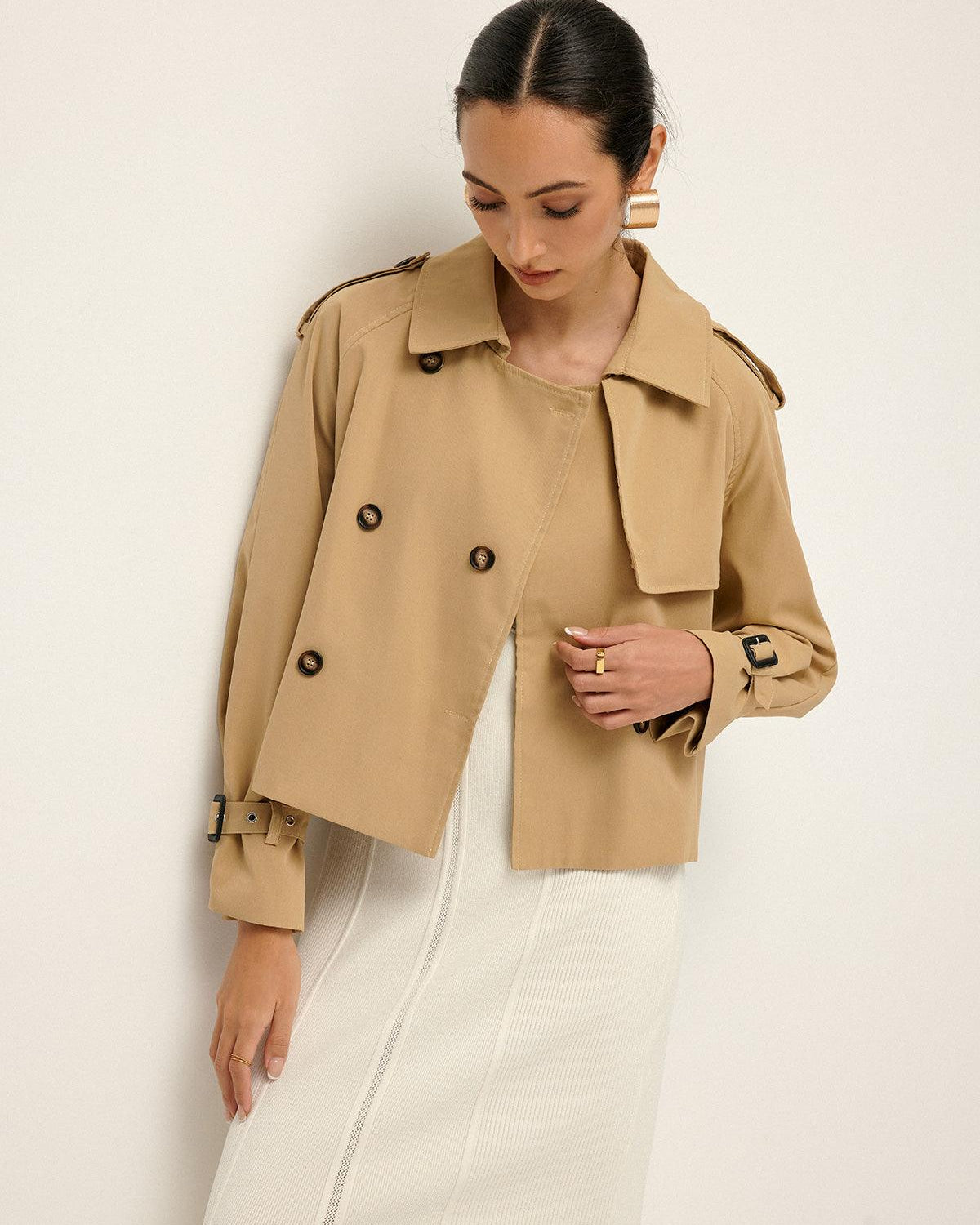 Urban Flair Kısa Trençkot