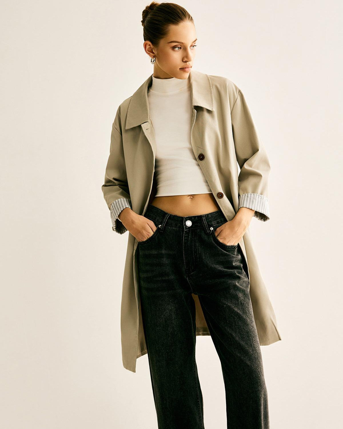 Minimal Charm Trençkot