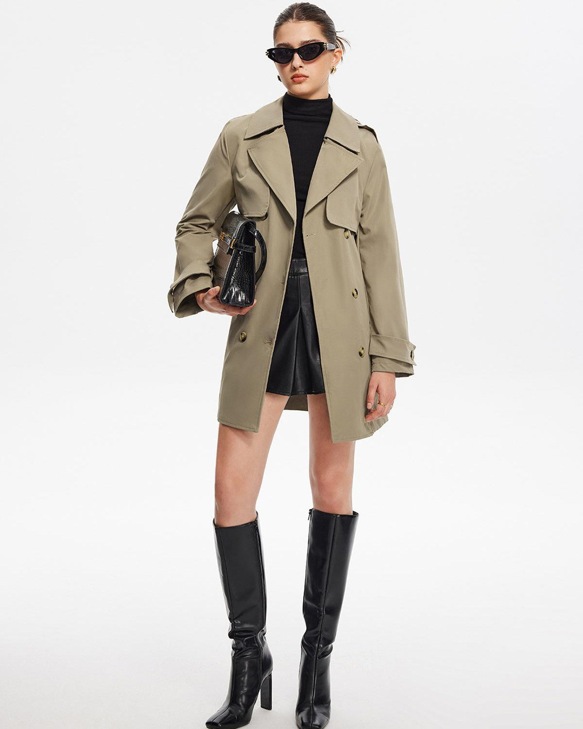 Modern Elegance Trençkot