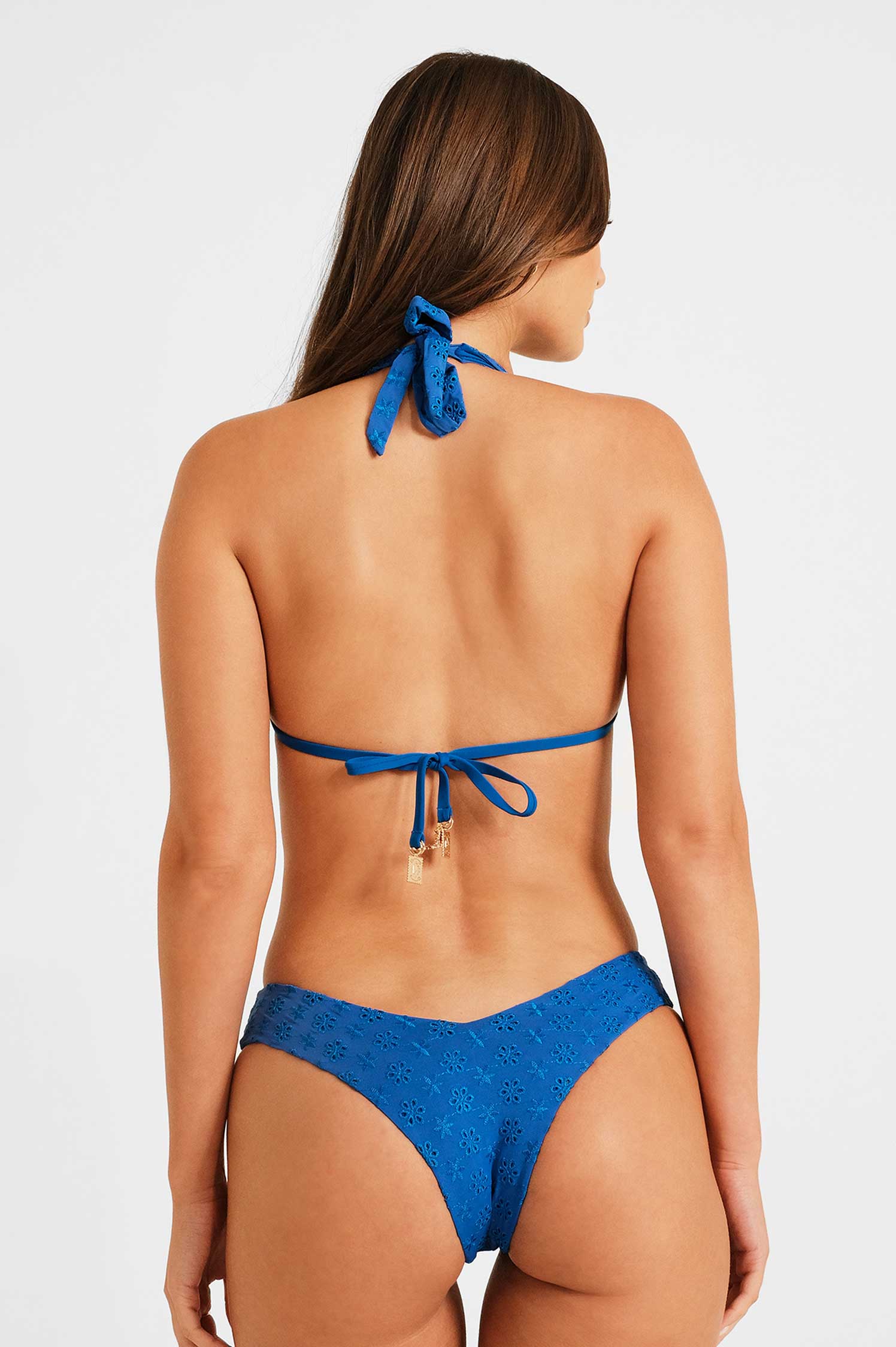 Belltoile™ Billie Boyun Bağlamalı Üst / Sapphire Eyelet (Son İndirim)