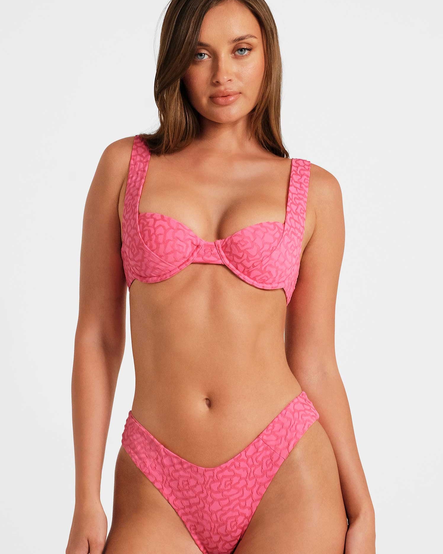Belltoile™ Tiana Destekli Üst / Rosy Glow Jacquard