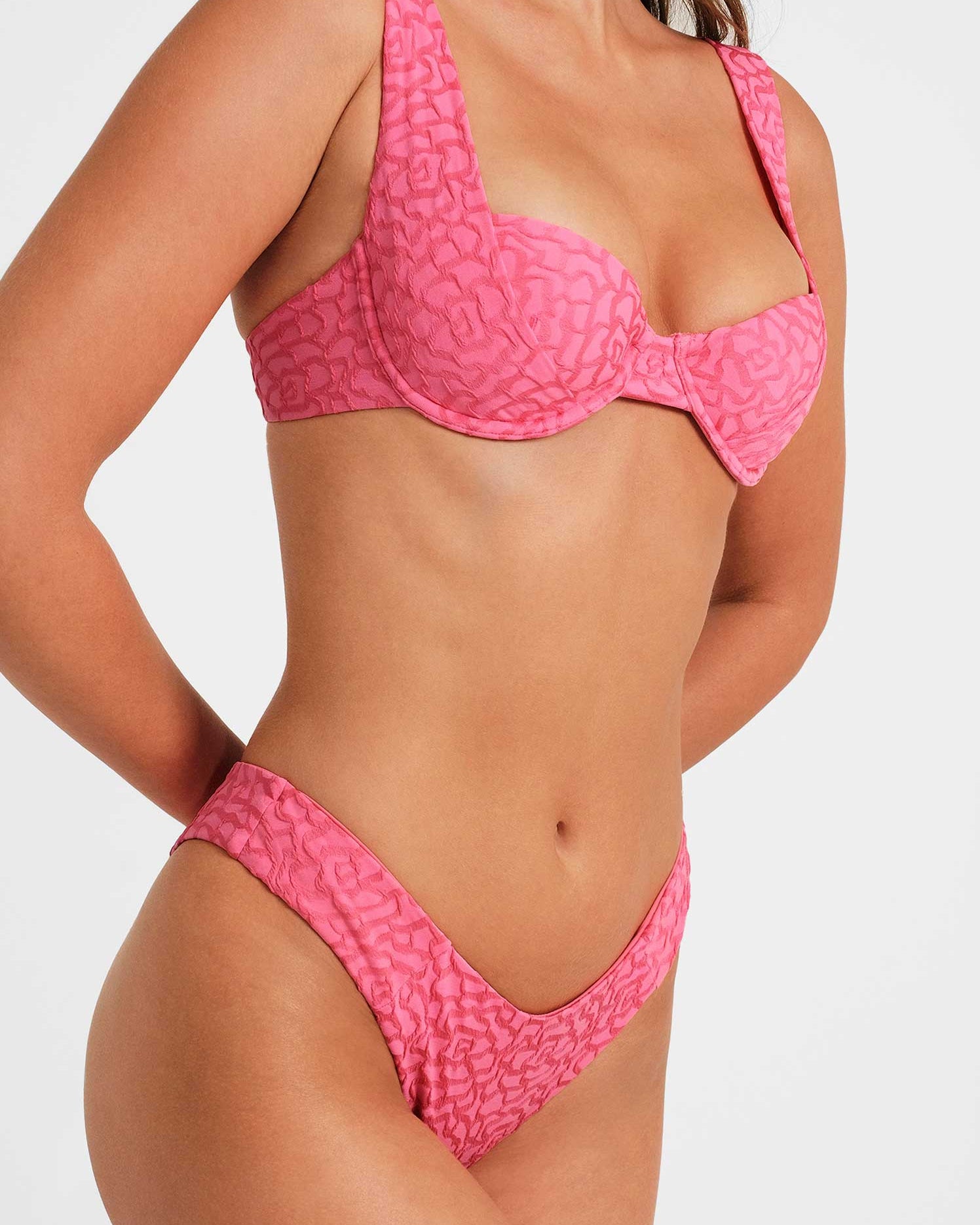 Belltoile™ Maui Klasik Cesur Alt / Rosy Glow Jacquard (Son İndirim)
