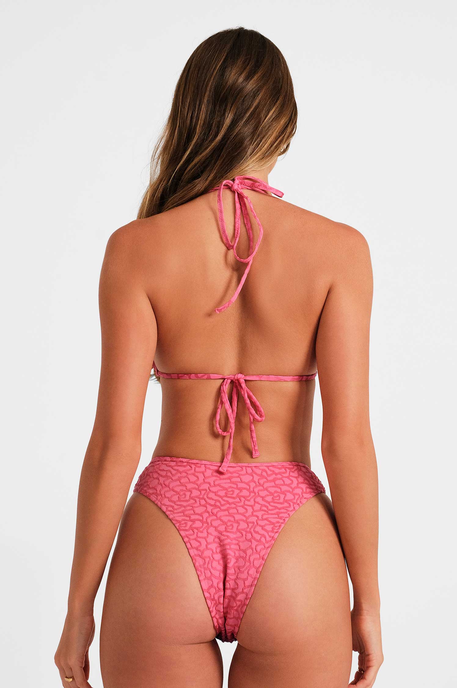 Belltoile™ Isabelle Üçgen Üst / Rosy Glow Jacquard (Son İndirim)