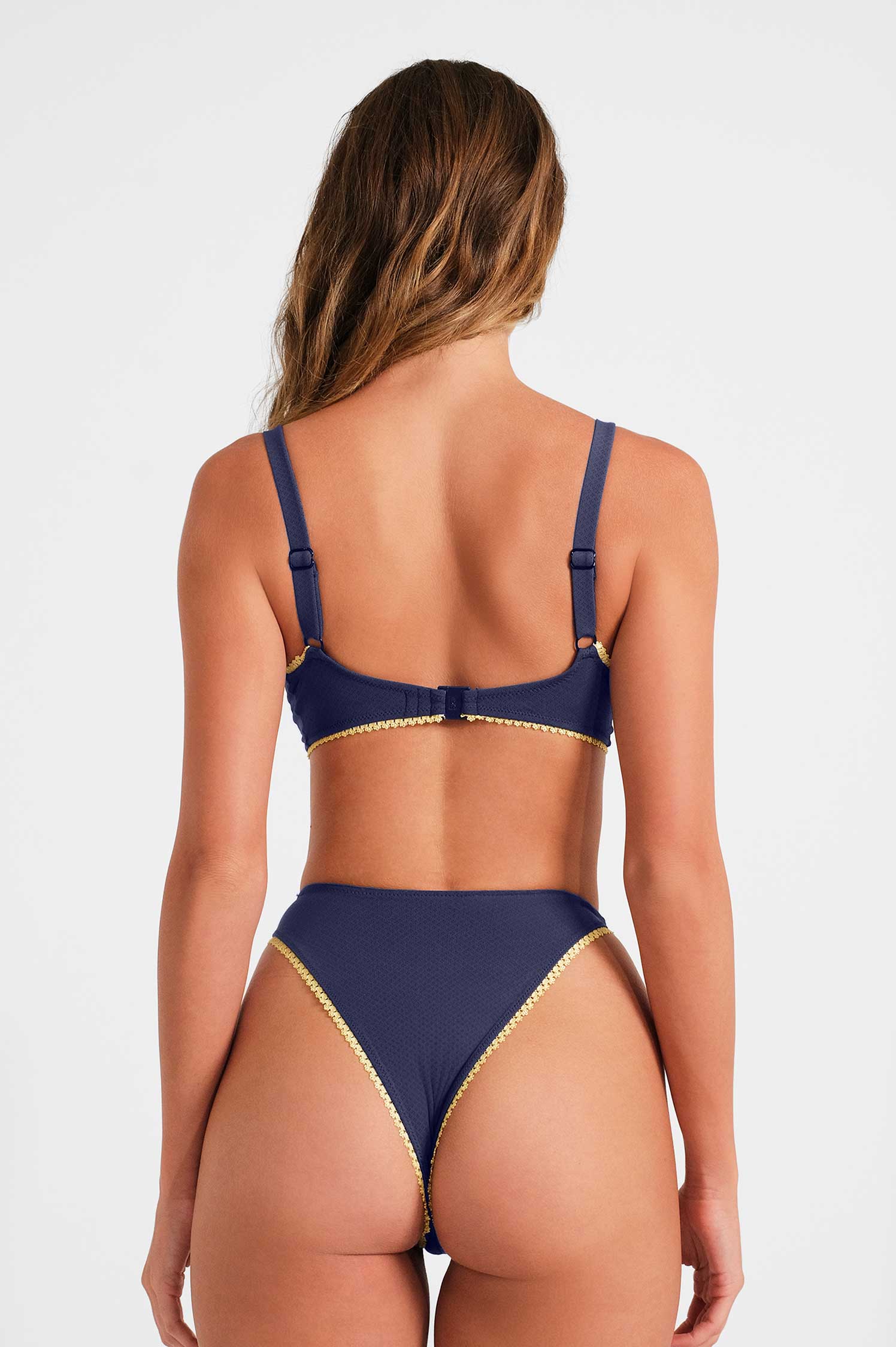 Belltoile™ Elena Zarif Cesur Alt / Lacivert Noktalı