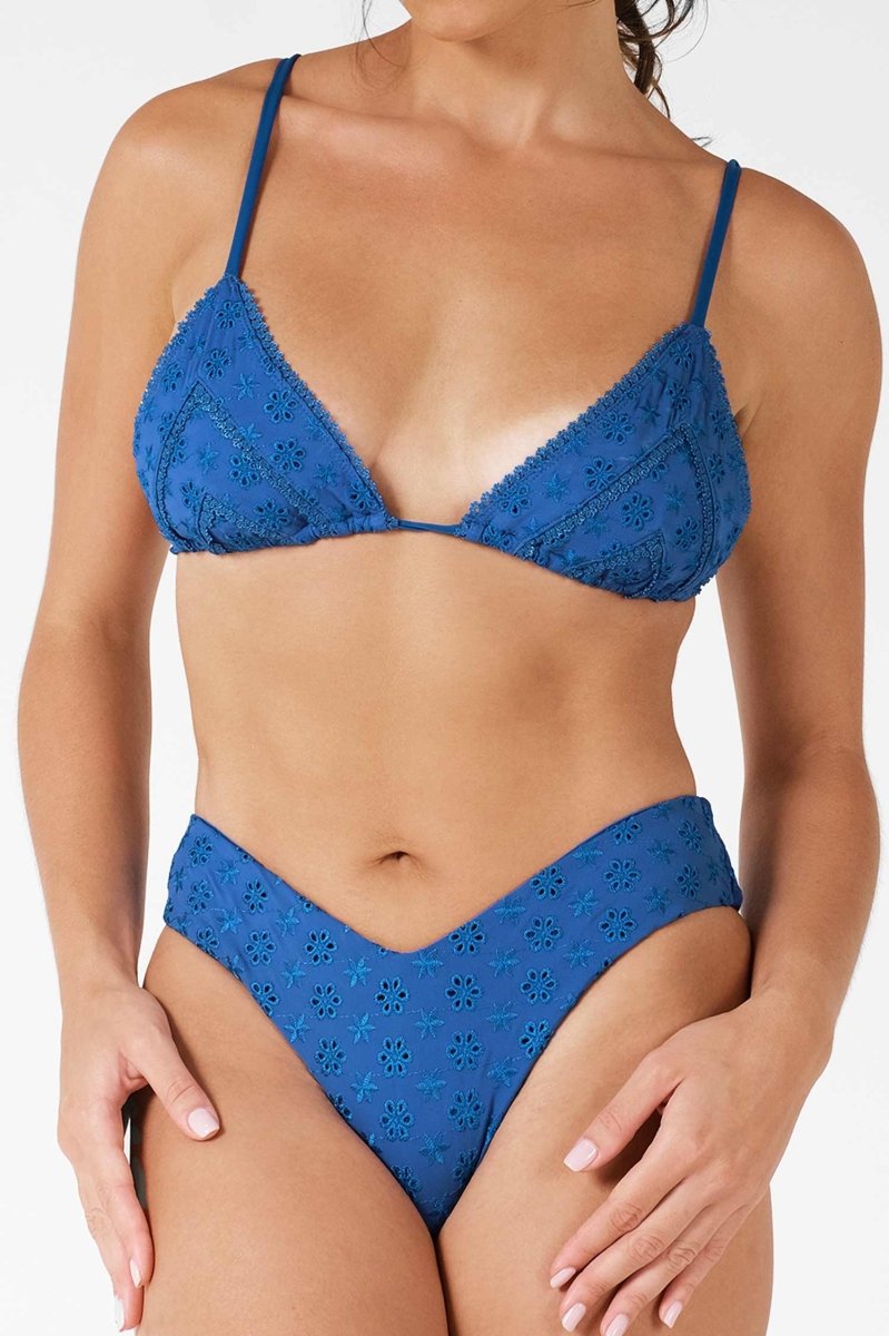 Belltoile™ Stassy Cesur Alt / Sapphire Eyelet (Son İndirim)