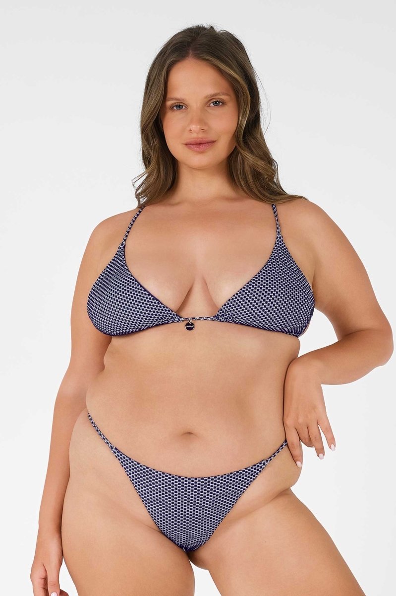 Belltoile™ Parker Üçgen Bikini Üstü / Country Club Jakarlı