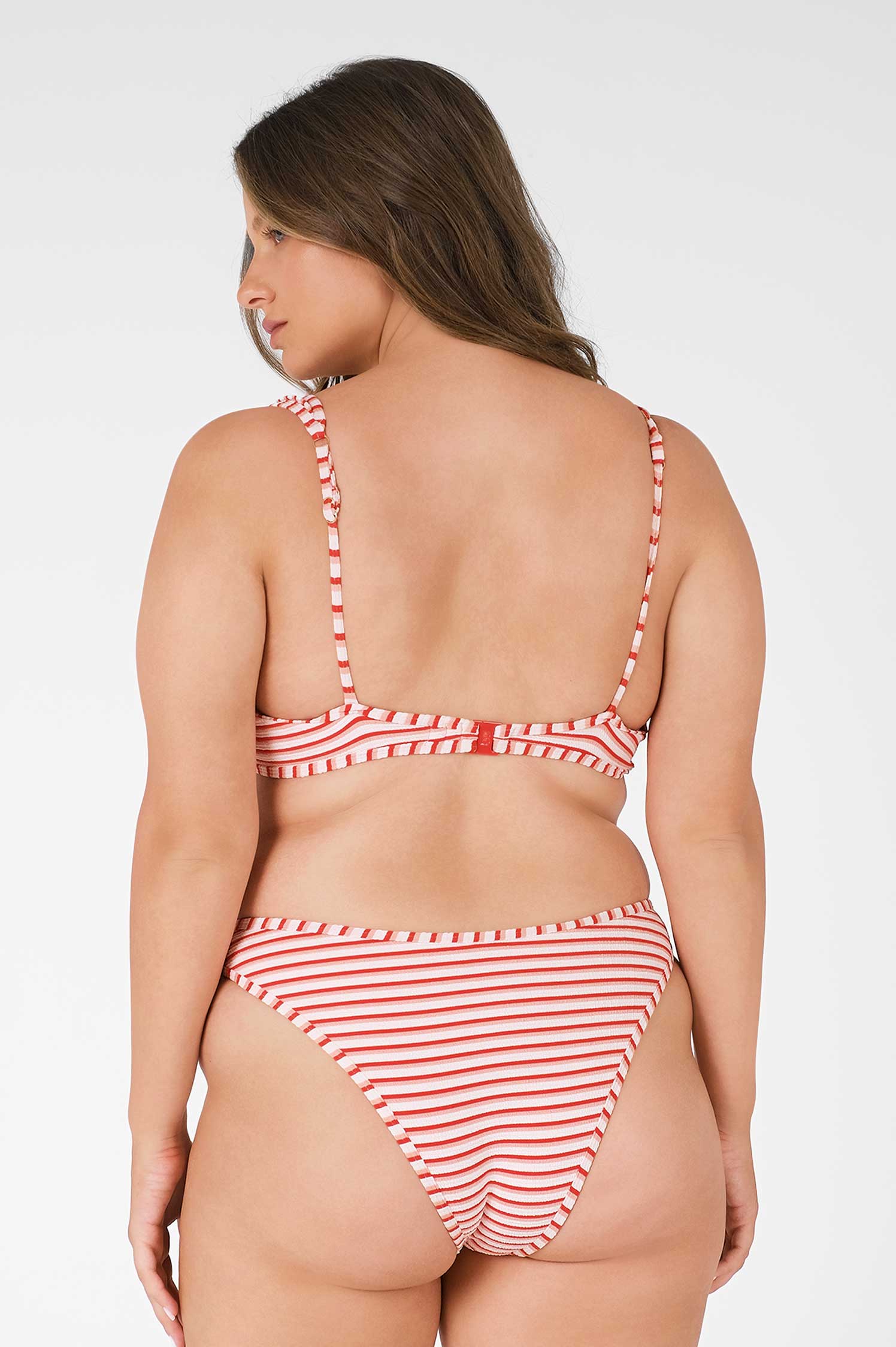 Belltoile™ Giselle Cesur Bikini Altı / Kırmızı Jakarlı