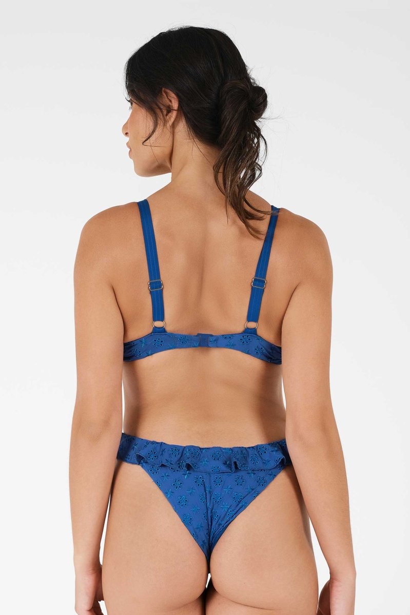 Belltoile™ Makayla Fırfırlı Cesur Alt / Sapphire Eyelet (Son İndirim)