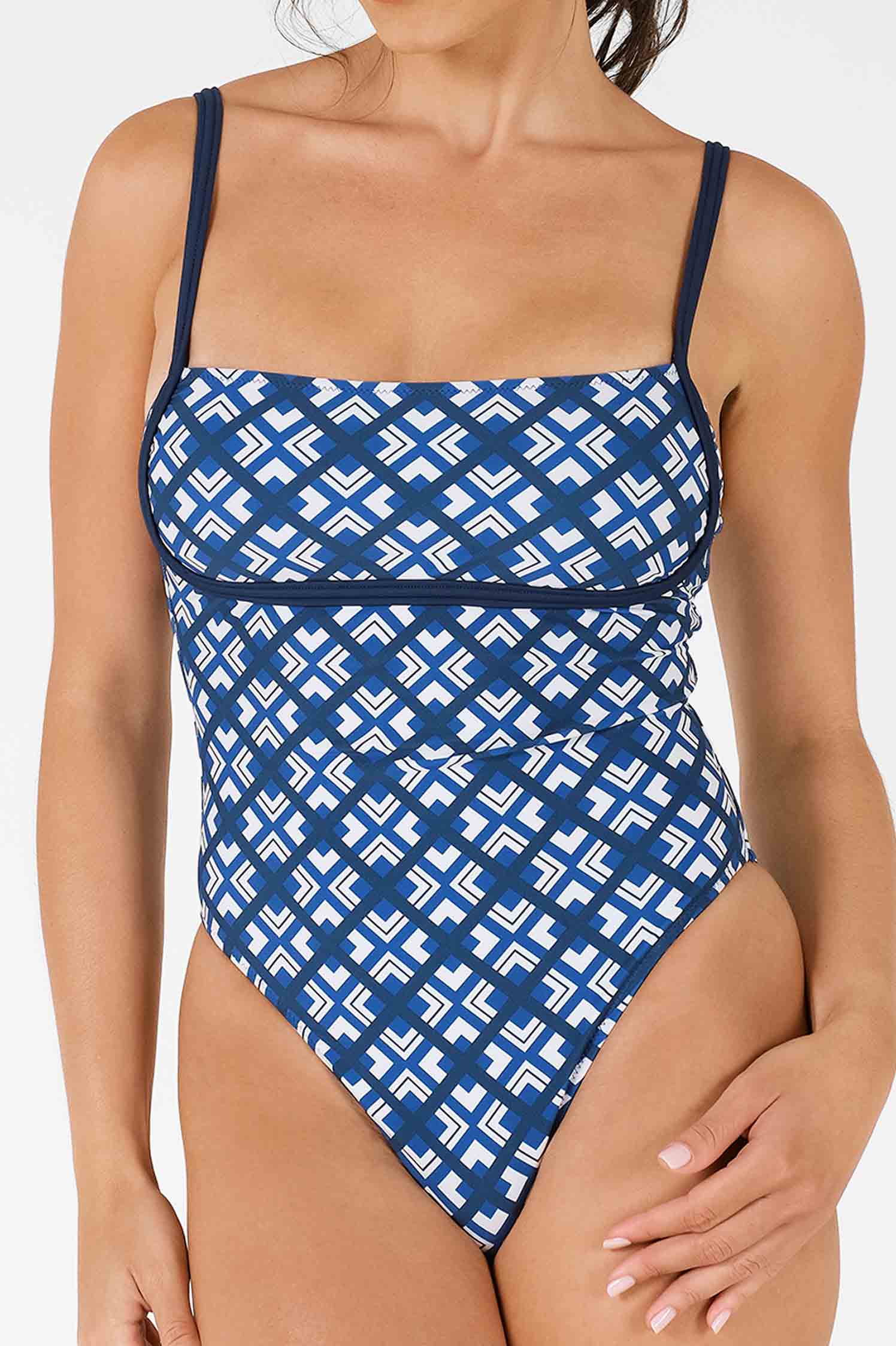 Belltoile™ Heidi Kare Yaka Tek Parça / Milos
