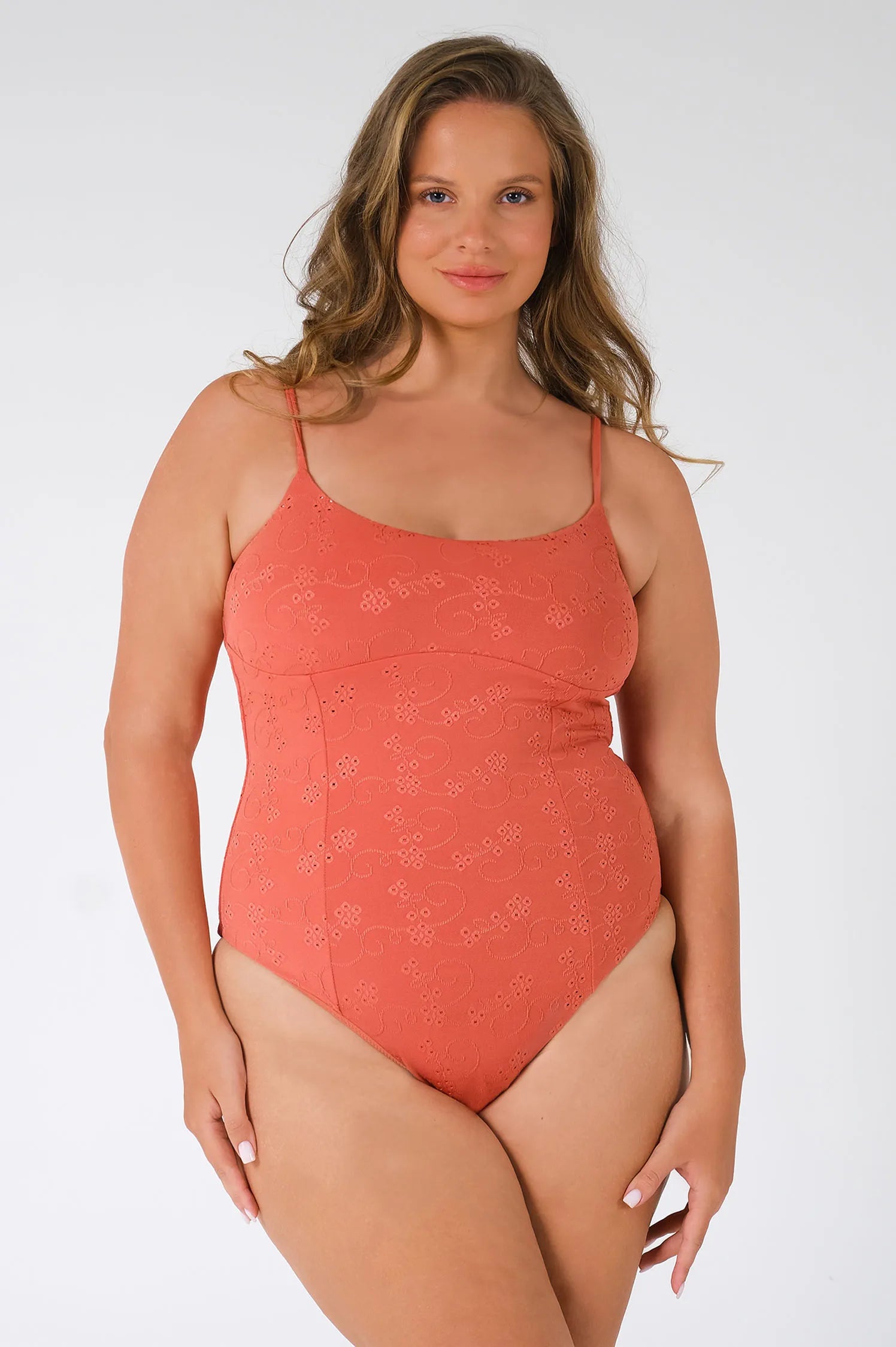 Belltoile™ Payton Tek Parça Mayo / Baharat Dantel