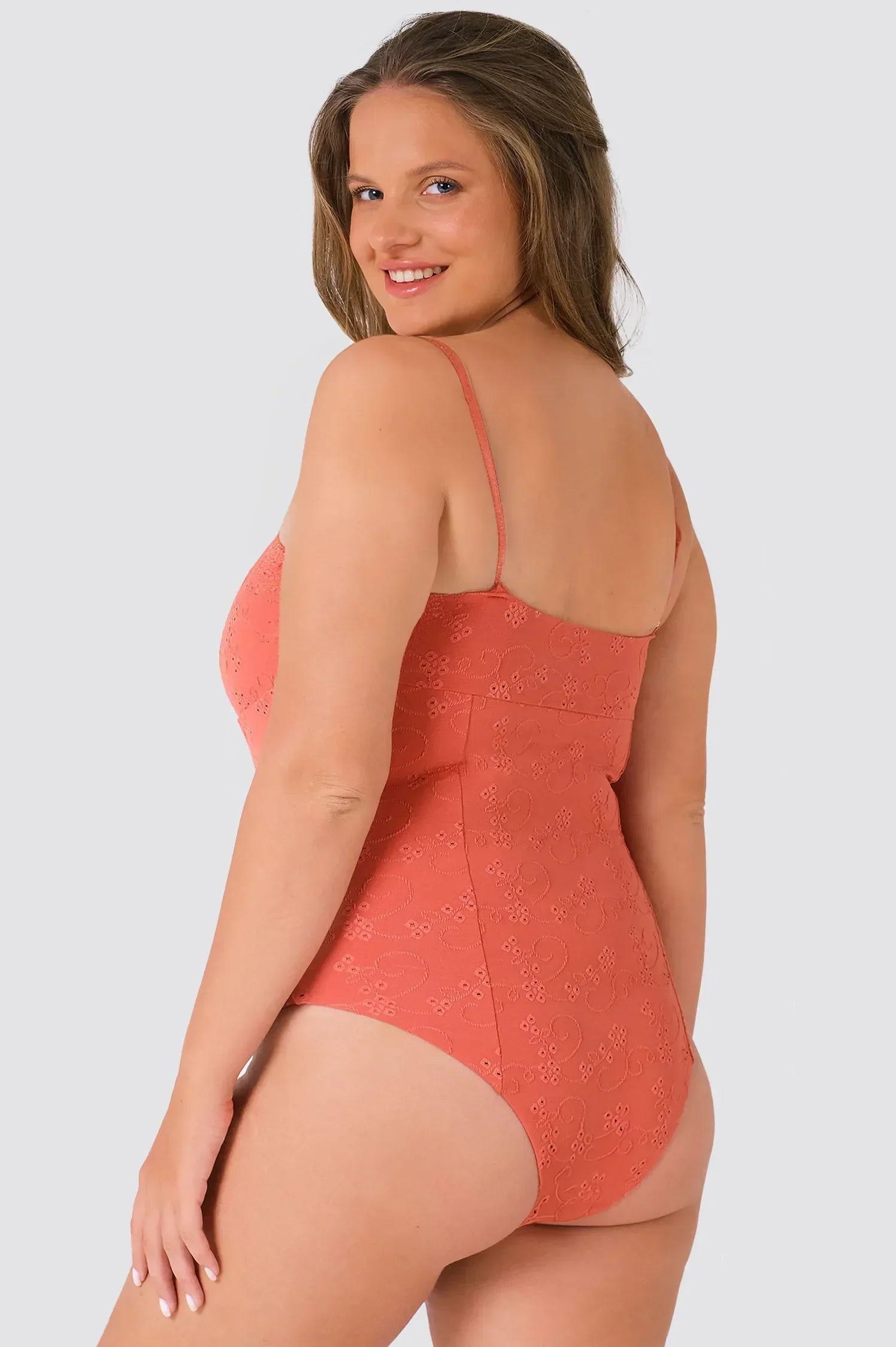 Belltoile™ Payton Tek Parça Mayo / Baharat Dantel