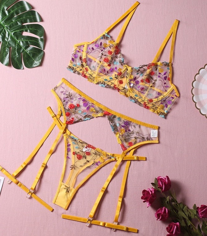 Belltoile™ Daisy 3 Parça Fransız İç Giyim Takımı