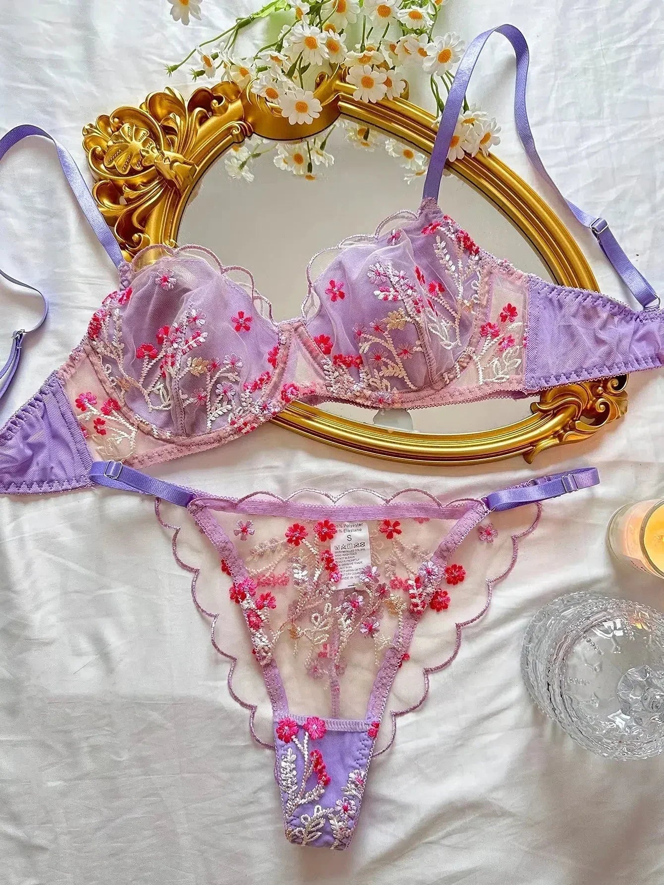 Belltoile™ Heather Nakışlı Çiçekli İç Giyim