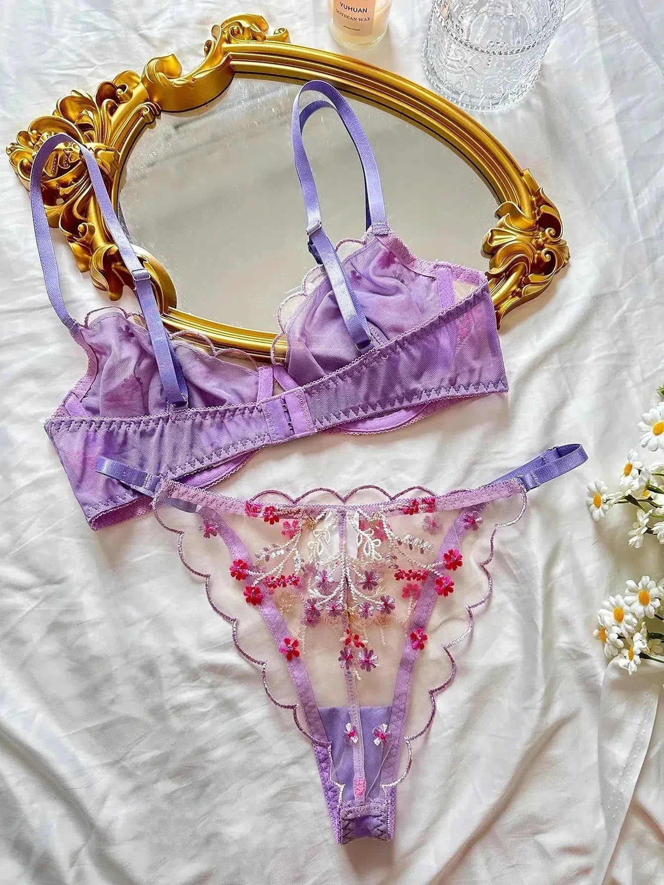 Belltoile™ Heather Nakışlı Çiçekli İç Giyim