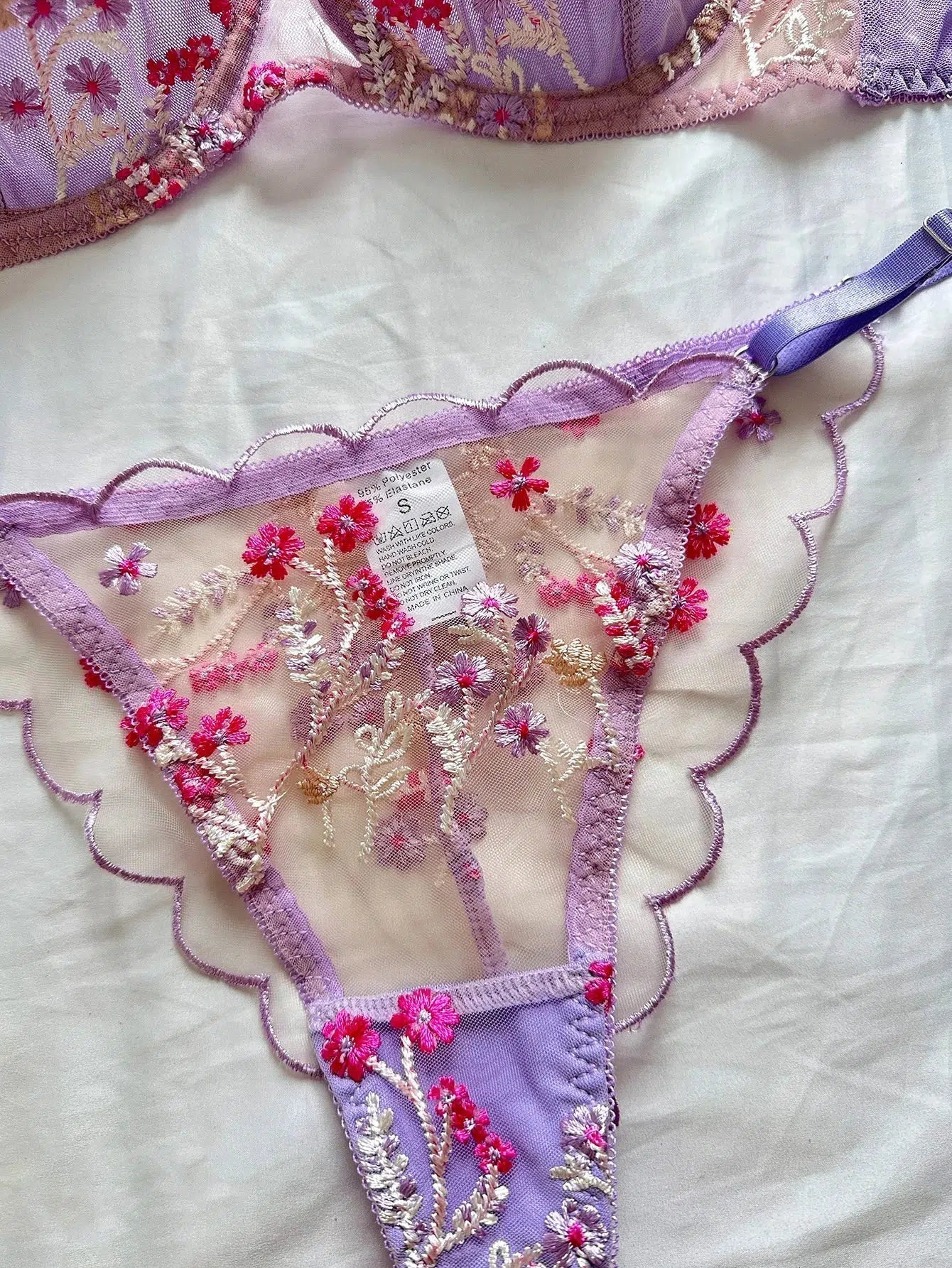 Belltoile™ Heather Nakışlı Çiçekli İç Giyim