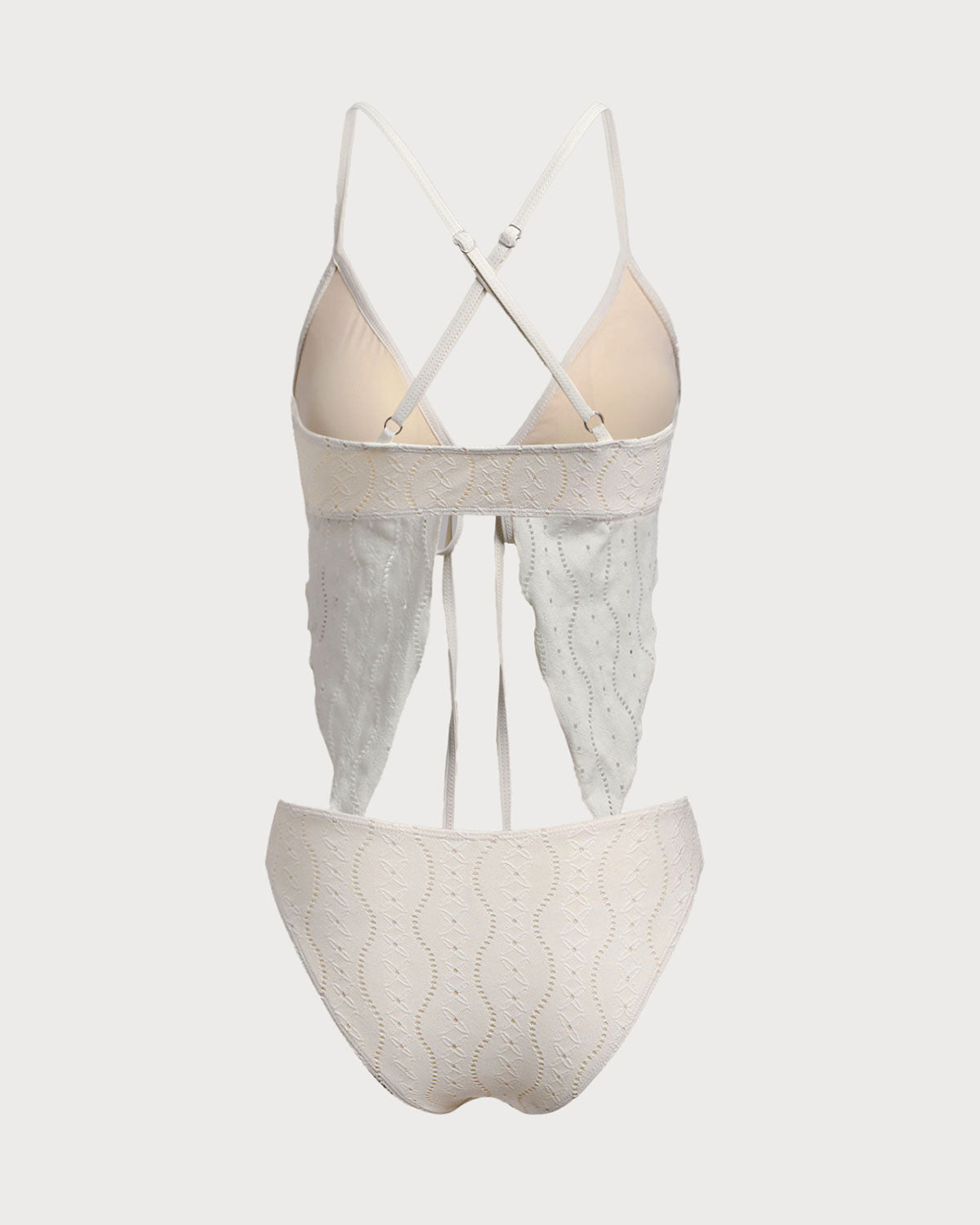Belltoile™ Bej Kesimli Bağcıklı Tankini Mayo