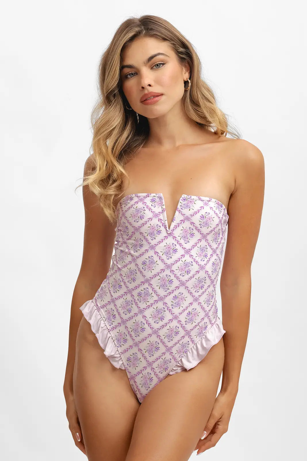 Belltoile™ Lily Fırfırlı Tek Parça / Lavanta Çayı (Son İndirim)