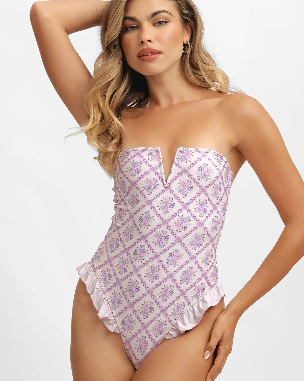 Belltoile™ Lily Fırfırlı Tek Parça / Lavanta Çayı (Son İndirim)