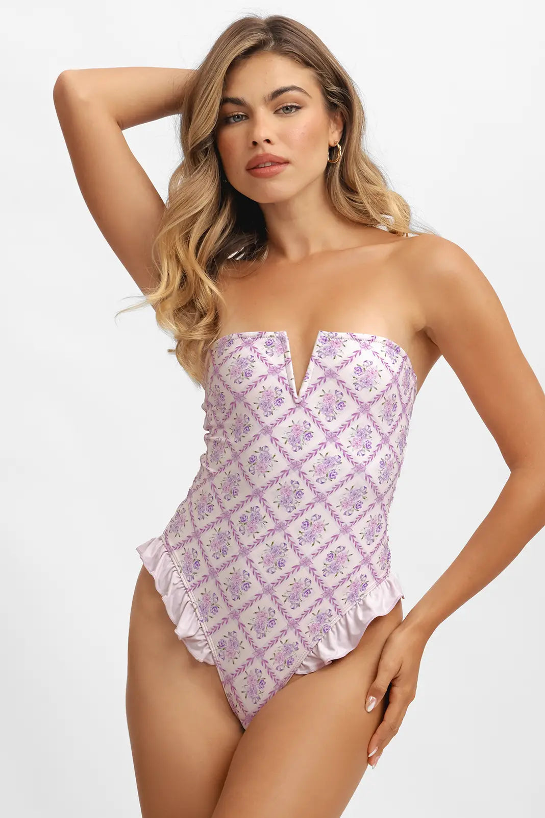 Belltoile™ Lily Fırfırlı Tek Parça / Lavanta Çayı (Son İndirim)