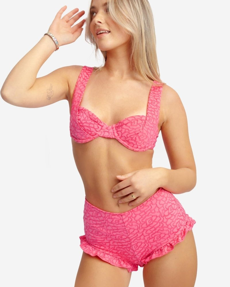 Belltoile™ Şort Külot / Rosy Glow Jacquard