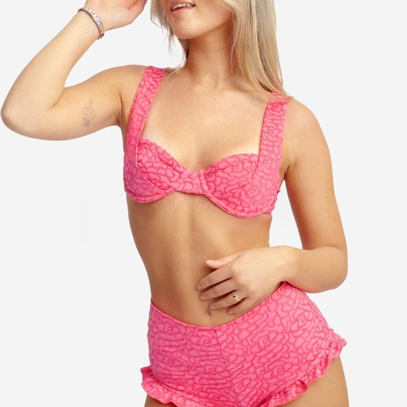 Belltoile™ Şort Külot / Rosy Glow Jacquard