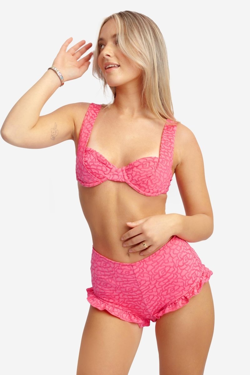 Belltoile™ Şort Külot / Rosy Glow Jacquard
