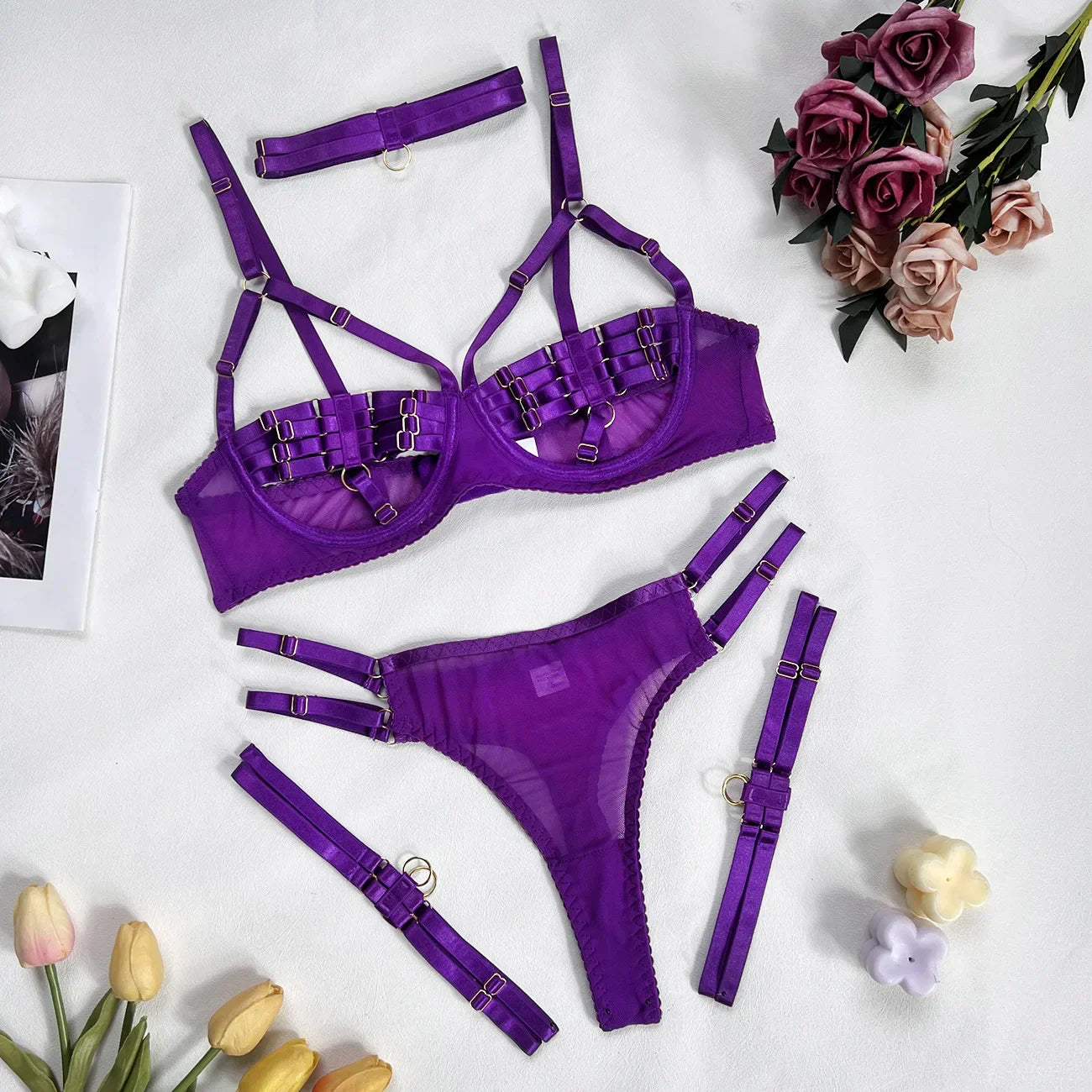 Belltoile™ Amanda 4 Parça İç Giyim Takımı