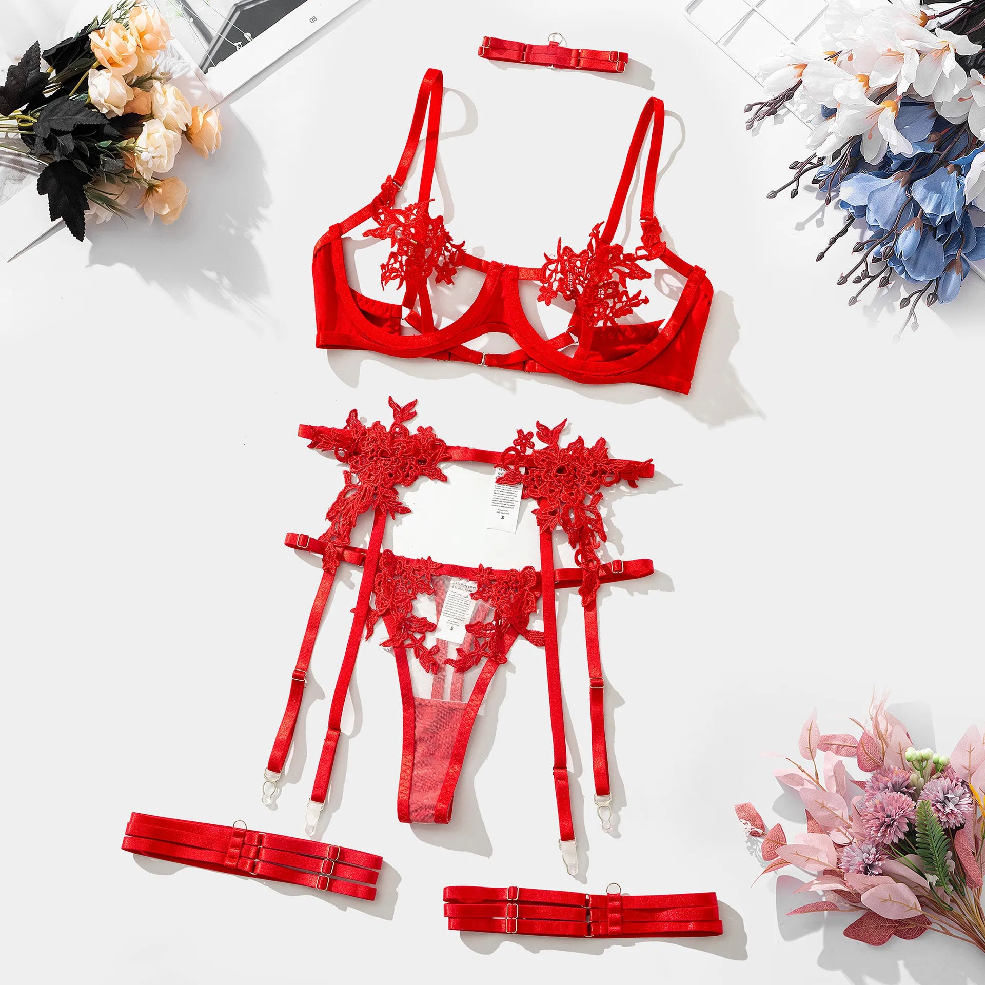 Belltoile™ Elena 3 Parça Fransız İç Giyim Takımı