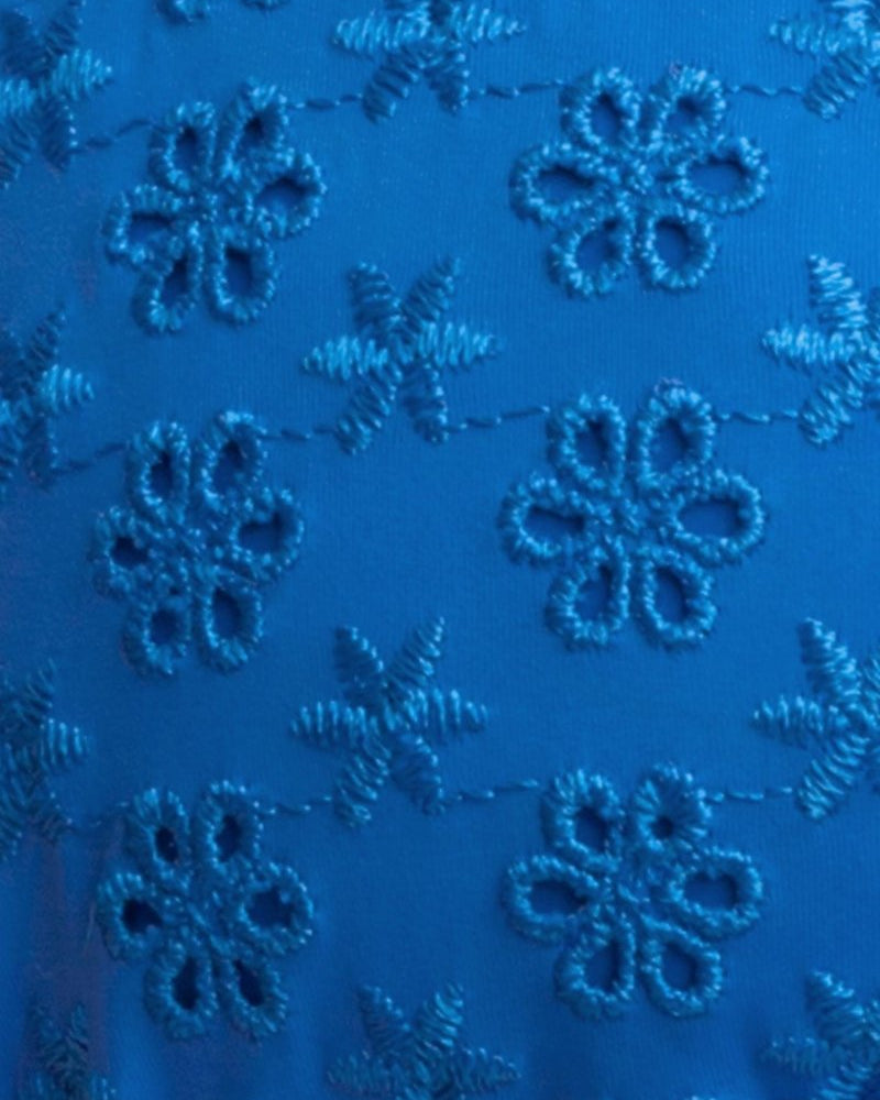 Belltoile™ Makayla Fırfırlı Destekli Üst / Sapphire Eyelet (Son İndirim)