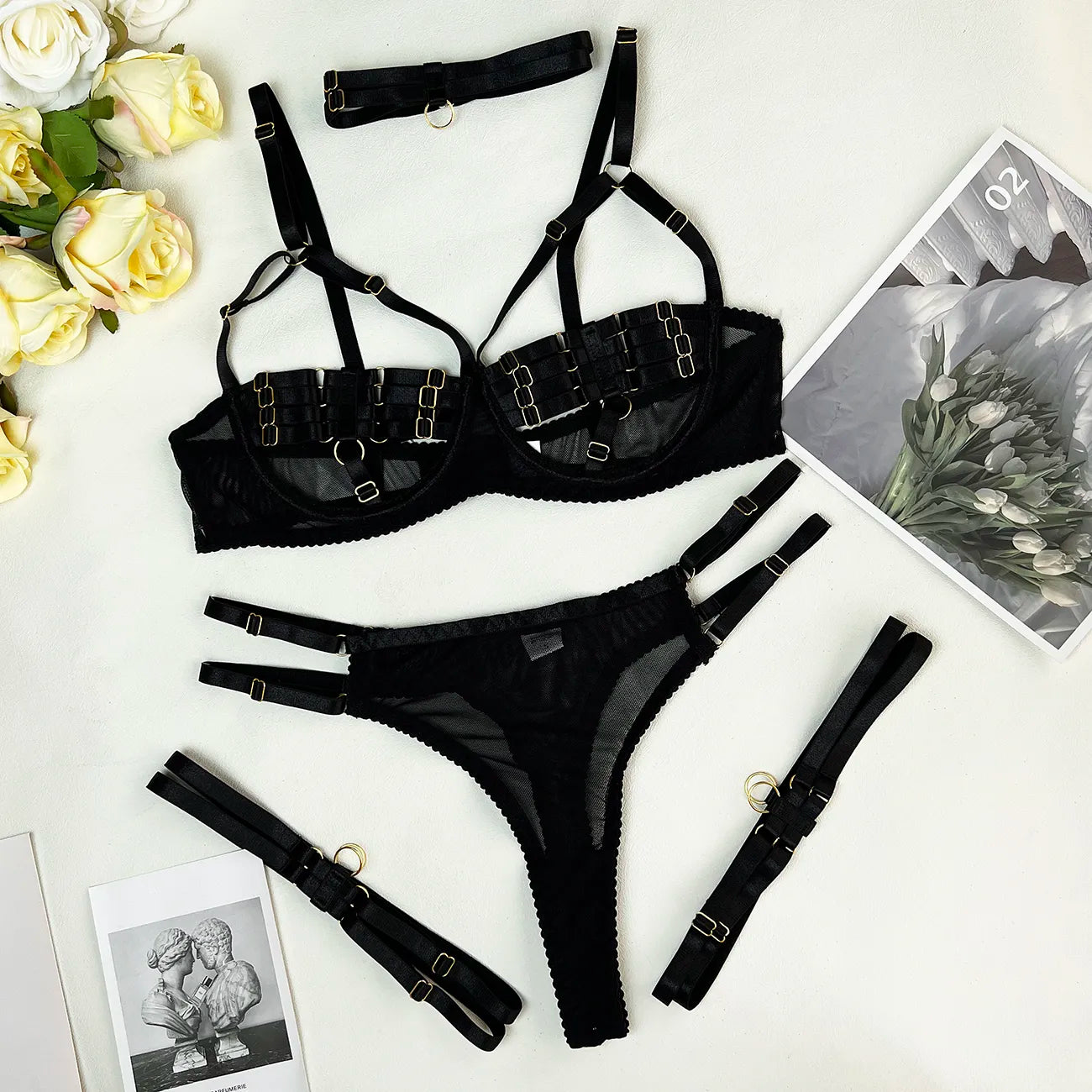 Belltoile™ Amanda 4 Parça İç Giyim Takımı