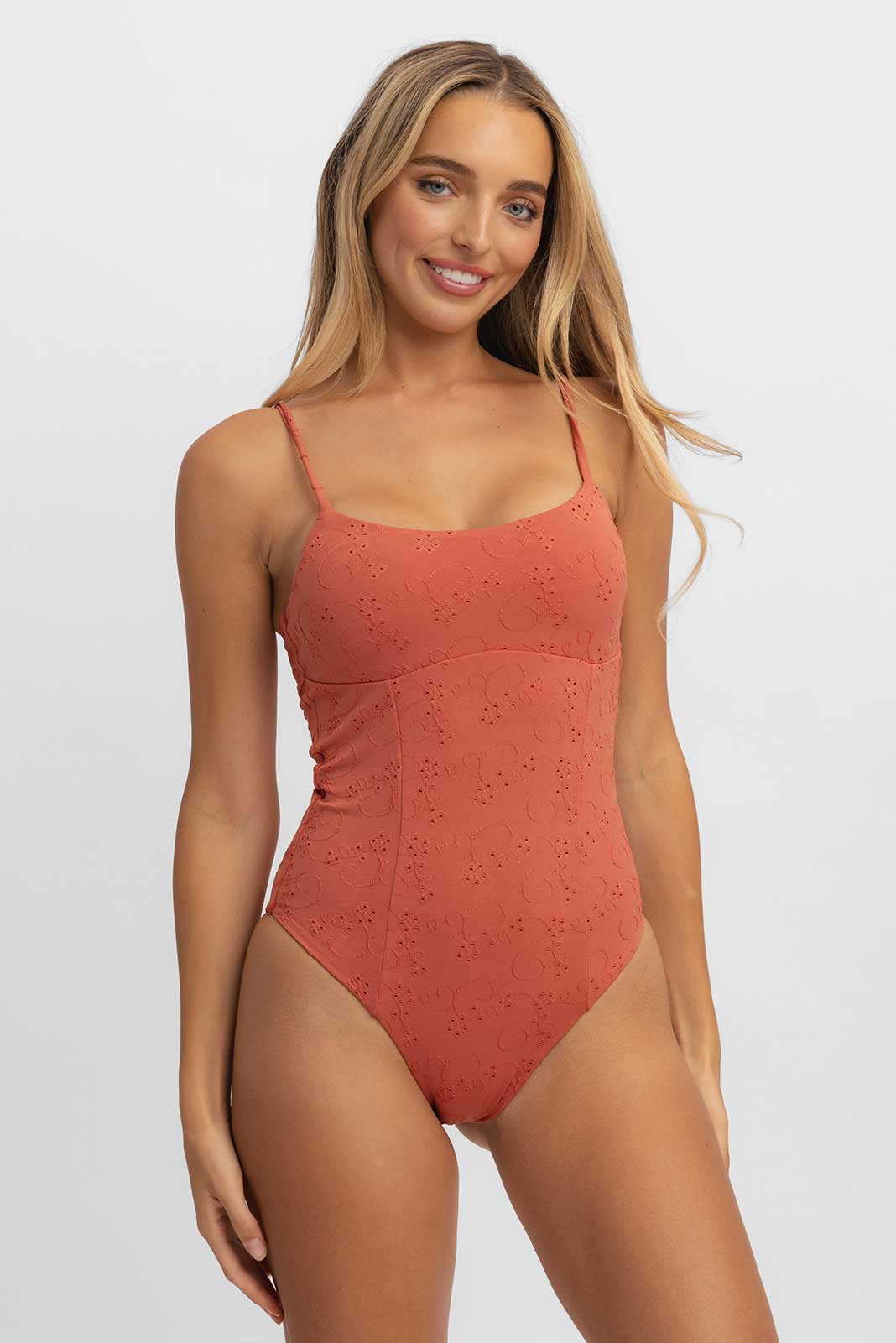 Belltoile™ Payton Tek Parça Mayo / Baharat Dantel