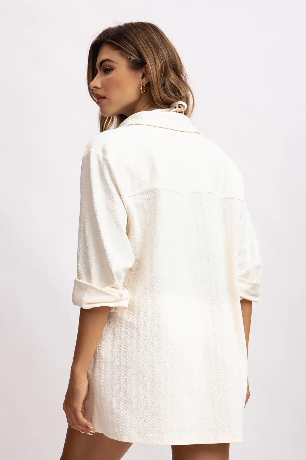Belltoile™ Ysa Oversize Polo / Vanilla Rom Jakarlı