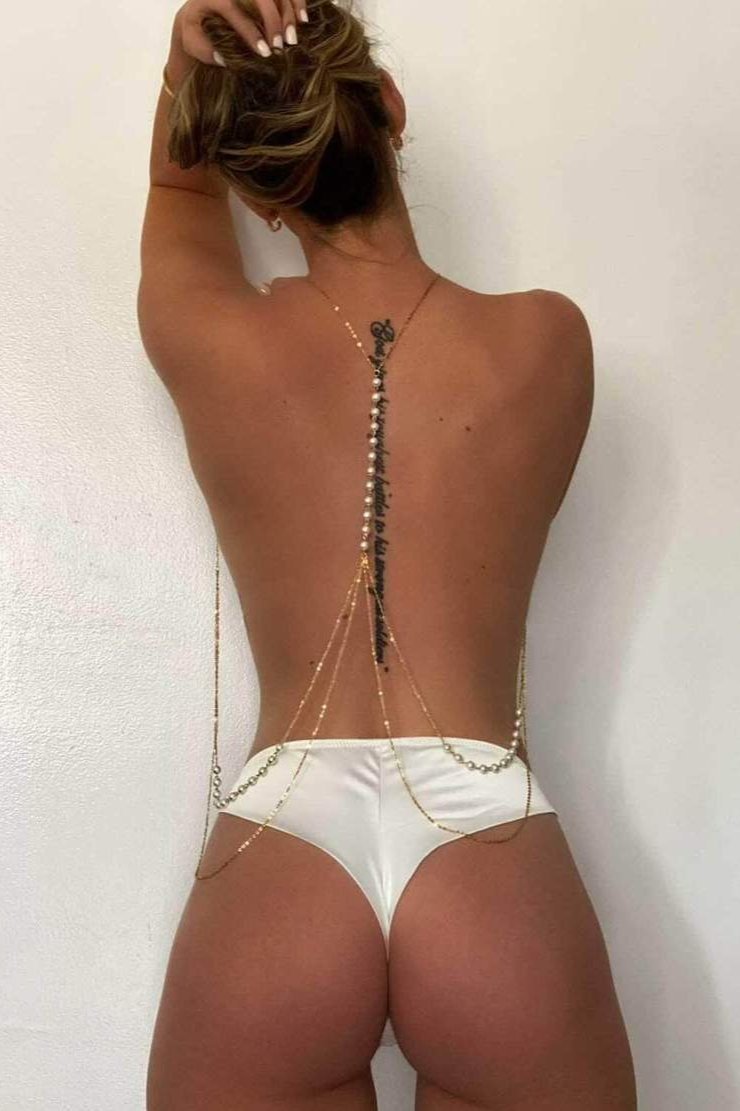 Belltoile™ MANDY Altın Vücut Zinciri