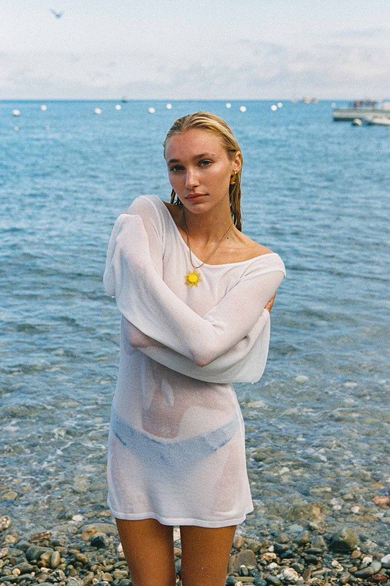 Belltoile™ Meredith Sırtı Açık Elbise / Cloud Knit