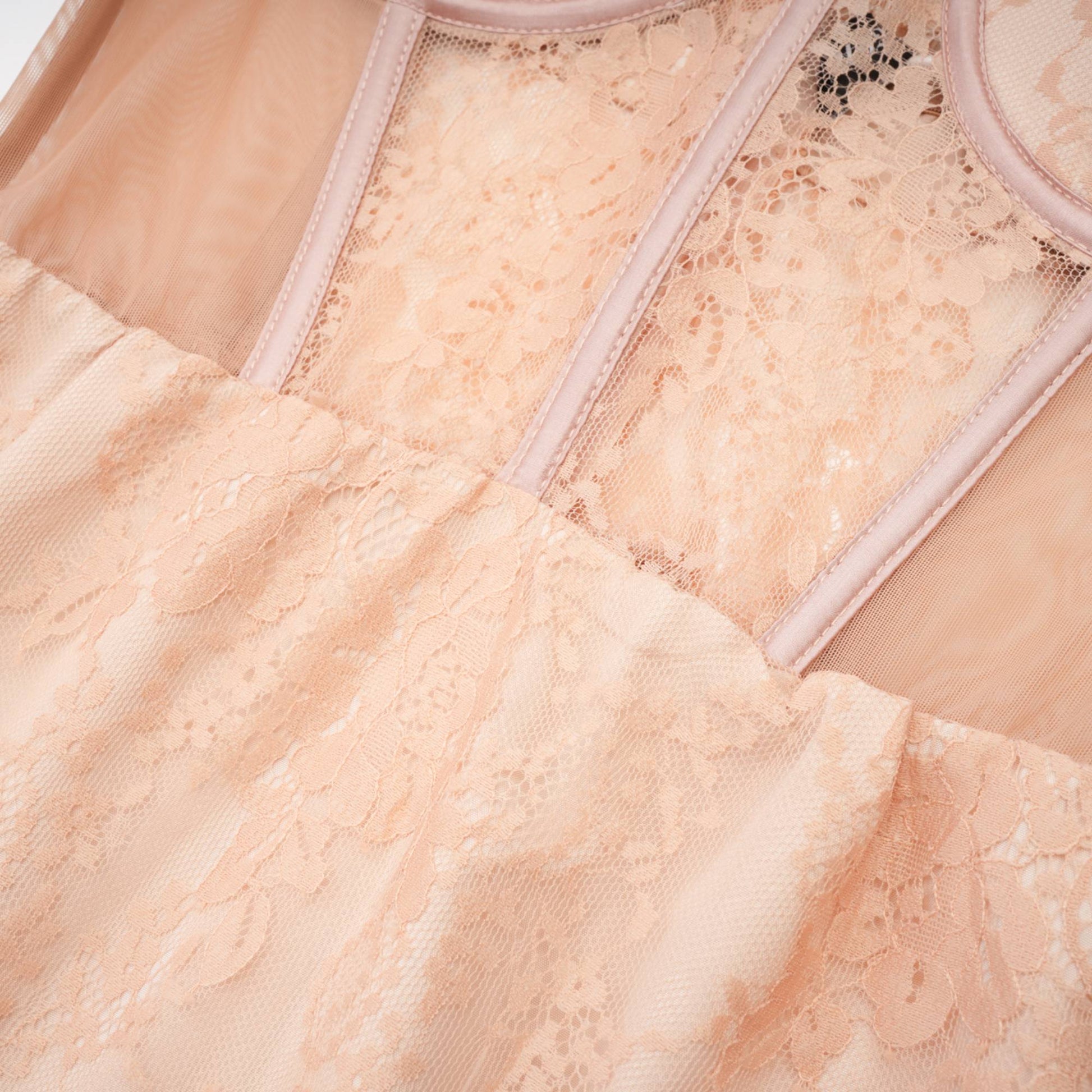 Belltoile™ Eilís Pembe Büstiyer File Maxi Elbise